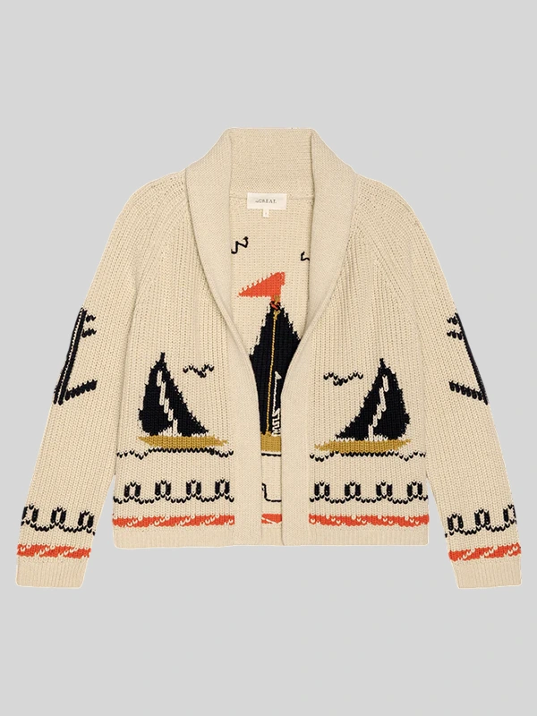 The Lasso Lodge Classic Knit Cardigan