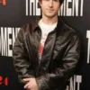 The Moment 2026 Dylan Minnette Leather Jacket