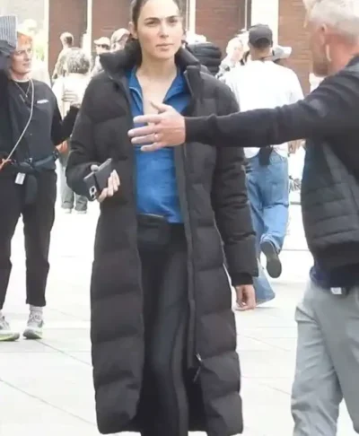 The Runner 2026 Gal Gadot Puffer Coat