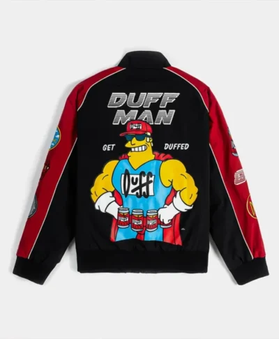 The Simpsons x Shoe Palace Duff Man Racing Jacket