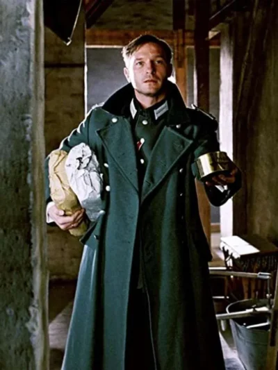 Thomas Kretschmann The Pianist Black Trench Coat