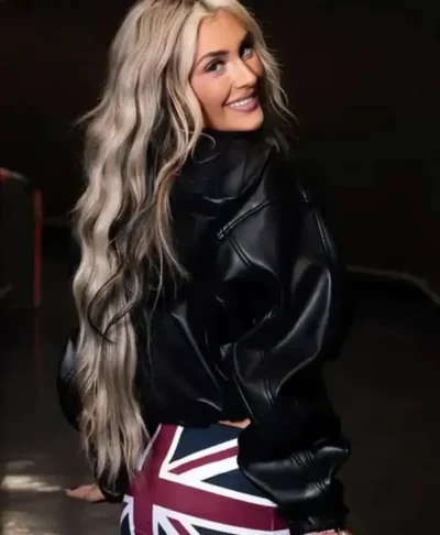 Tiffany Stratton WWE Leather Jacket