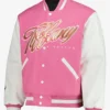 Tiffy NYC 2026 Pink Varsity Jacket
