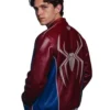 Tom Holland Spider-Man Leather Jacket