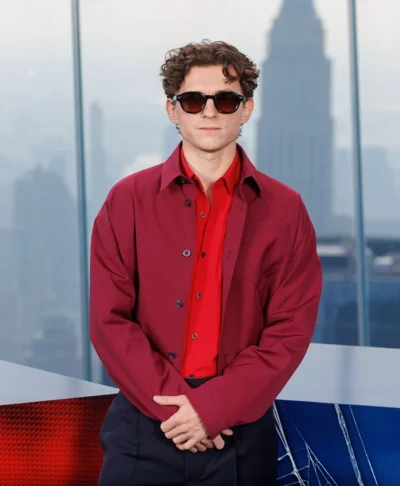 Tom Holland Spider-Man New York Red Jacket