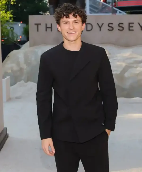 Tom Holland The Odyssey Premiere 2026 Suit