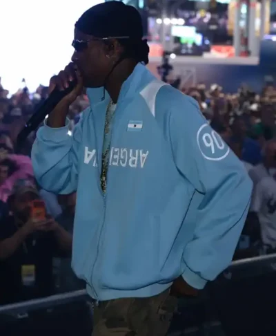 Travis Scott Argentina Blue Jacket