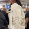 Trick Williams NYC 2026 White Leather Jacket