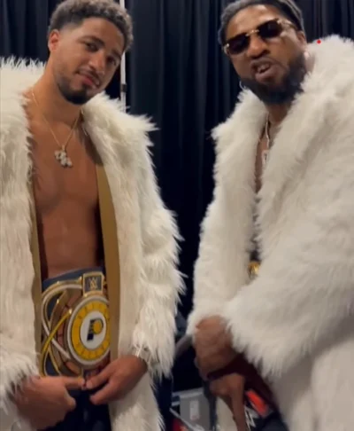 Trick Williams x Tyrese Haliburton Fanatics Fur Coat