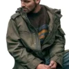 Tyler Conti Green Hooded Fightland Coat