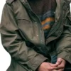 Tyler Conti Green Hooded Fightland Coat