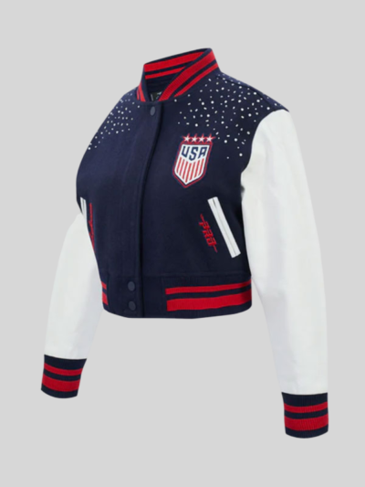 US Soccer WNT Legacy Wool Varsity Jacket