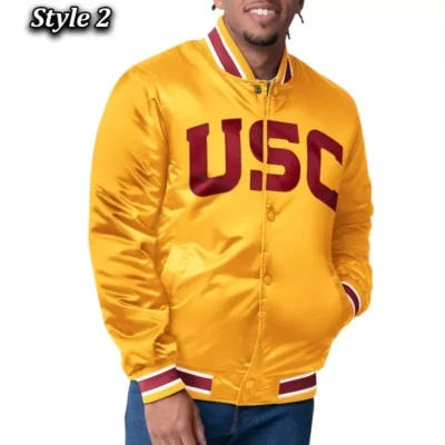 USC Trojans G-III Satin Jacket