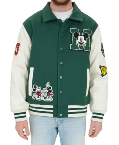 Unisex Mickey Mouse Varsity Jacket