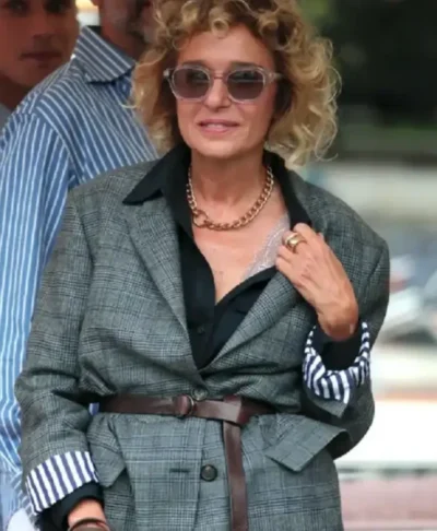 Valeria Golino Venice Film Festival 2025 Coat