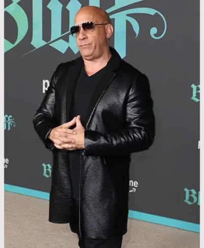 Vin Diesel The Bluff 2026 Leather Coat