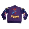 Vintage 90s Spider Man Varsity Jacket