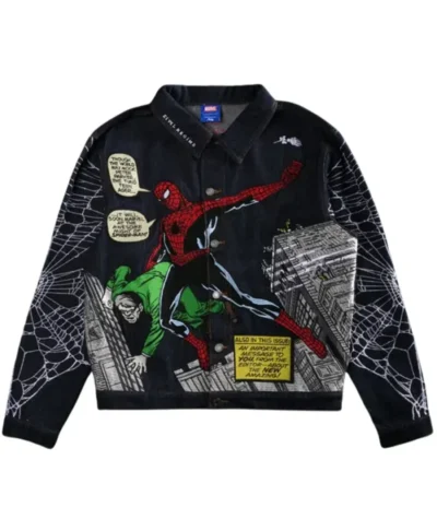 WEBS From Concrete Raw Blue Denim Jacket