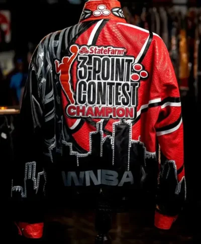 WNBA 3-Point Contest Champion Leather Jacket