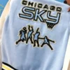 WNBA Chicago Sky Limitless Wool Varsity Jacket