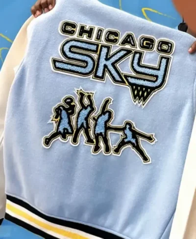 WNBA Chicago Sky Limitless Wool Varsity Jacket