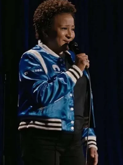 Wanda Sykes Legacy Blue Letterman Jacket