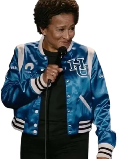 Wanda Sykes Legacy Blue Letterman Jacket