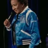 Wanda Sykes Legacy Blue Letterman Jacket