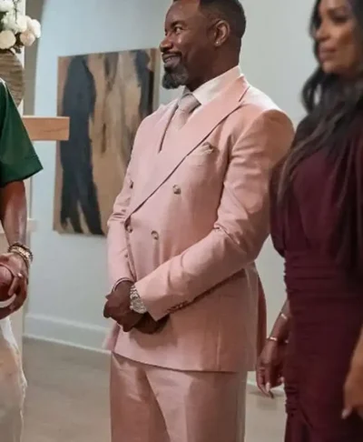 Why Did I Get Married Again Richard T. Jones Pink Suit