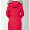 Women’s Canada Goose Red Fur Jacket