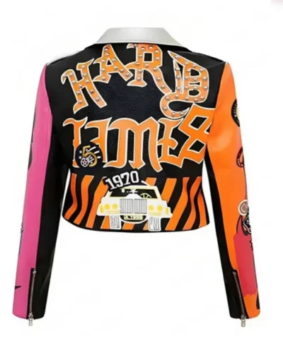 Women’s Halloween Leather Costume Jacket