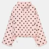 Women’s Zara Polka Dot Jacket In Pink