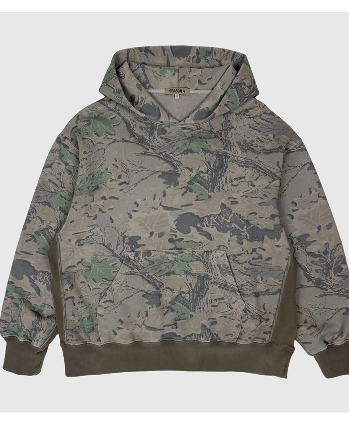 Yeezy Season 4 Boxy Camo Hoodie