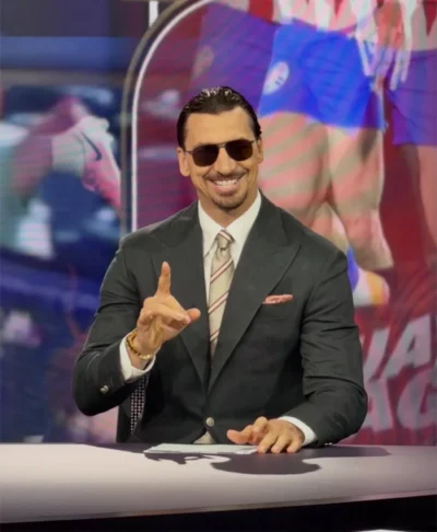 Zlatan Ibrahimovic Black Suit