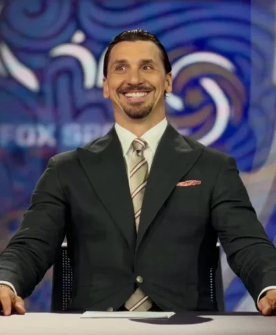 Zlatan Ibrahimovic Black Suit