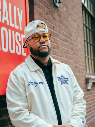 buy All Star Game Philly 2026 White Starter Jacket