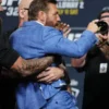 buy Conor McGregor UFC 329 Face Off Blue Tuxedo
