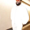 buy DJ Khaled The Tonight Show White Satin Jacket