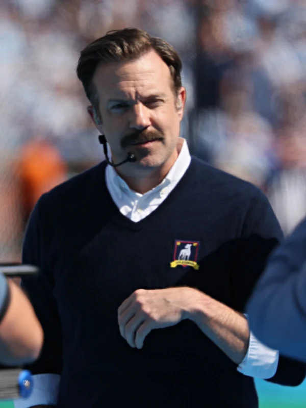 buy FIFA World Cup Halftime Show Jason Sudeikis Ted Lasso Sweater