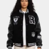 buy Los Angeles Raiders World Champs Varsity Jacket