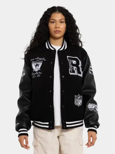 buy Los Angeles Raiders World Champs Varsity Jacket