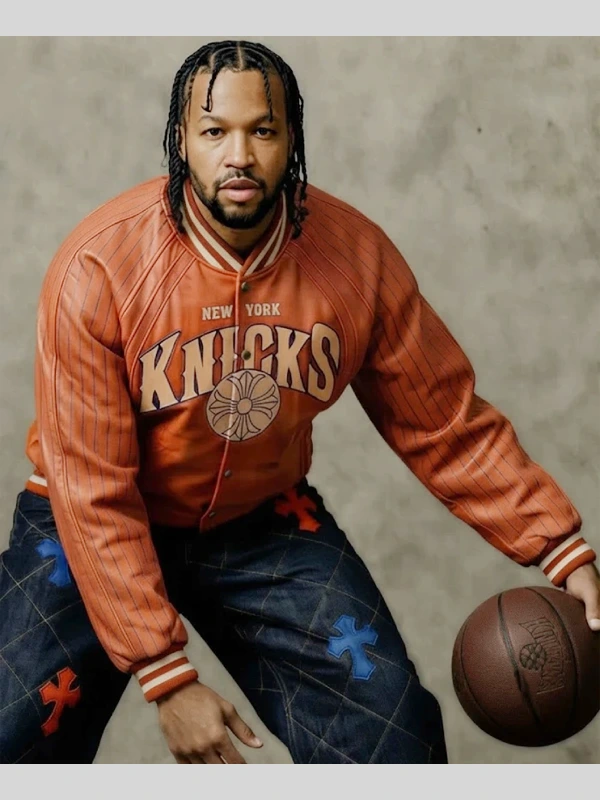 buy New York Knicks Chrome Hearts Varsity Jacket for sale