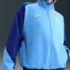buy Nike FC Barcelona Strike Fourth Anthem Blue Polyester Jacket