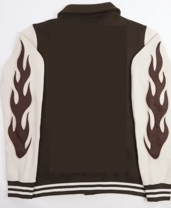 buy Skull Cross Embroidered Varsity Jacket