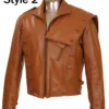 buy The Rocketeer Billy Campbell Leather Jacket