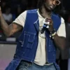 buy WNBA Halftime Performance Mykko Montana Blue Vest