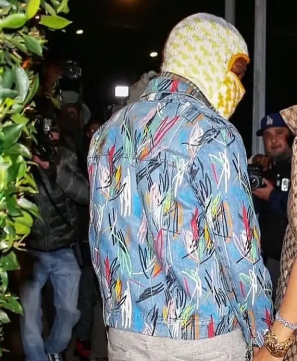 buy now A$AP Rocky Dior Homme SS15 Scribbled Artwork Jacket