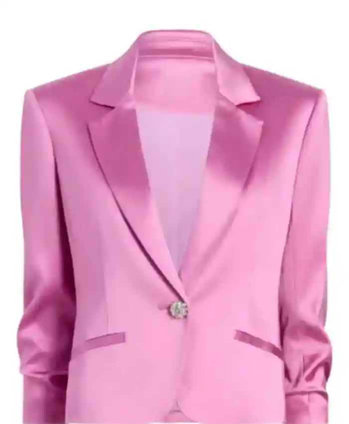 buy now Americas Newsroom 2026 Dana Perino Satin Blazer