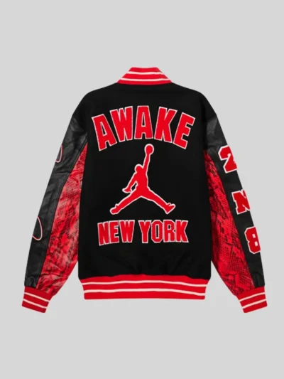 buy now Awake NY x Jordan Letterman Jacket