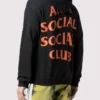 buy now Black Anti Social Social Club Paranoid Hoodie